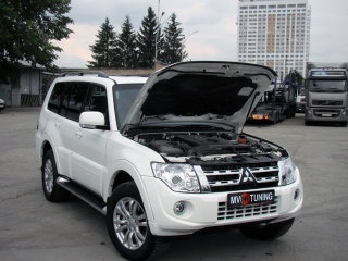 Упор капота двойной для Mitsubishi Pajero (4th generation) 2006-2017