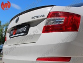 Спойлер лип Skoda Octavia III A7 (2013 - 2023) + УСТАНОВОЧНЫЙ КОМПЛЕКТ