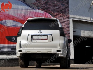 Юбка заднего бампера в стиле JAOS Toyota LC 150 Prado (2009-2014)