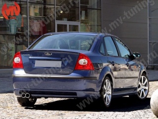 Юбка "MS" заднего бампера(седан) Ford Focus 2 (2004-2008)