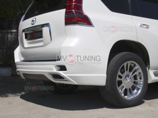 Бампер задний в стиле ELFORD Toyota LC 150 Prado (2009-2014)