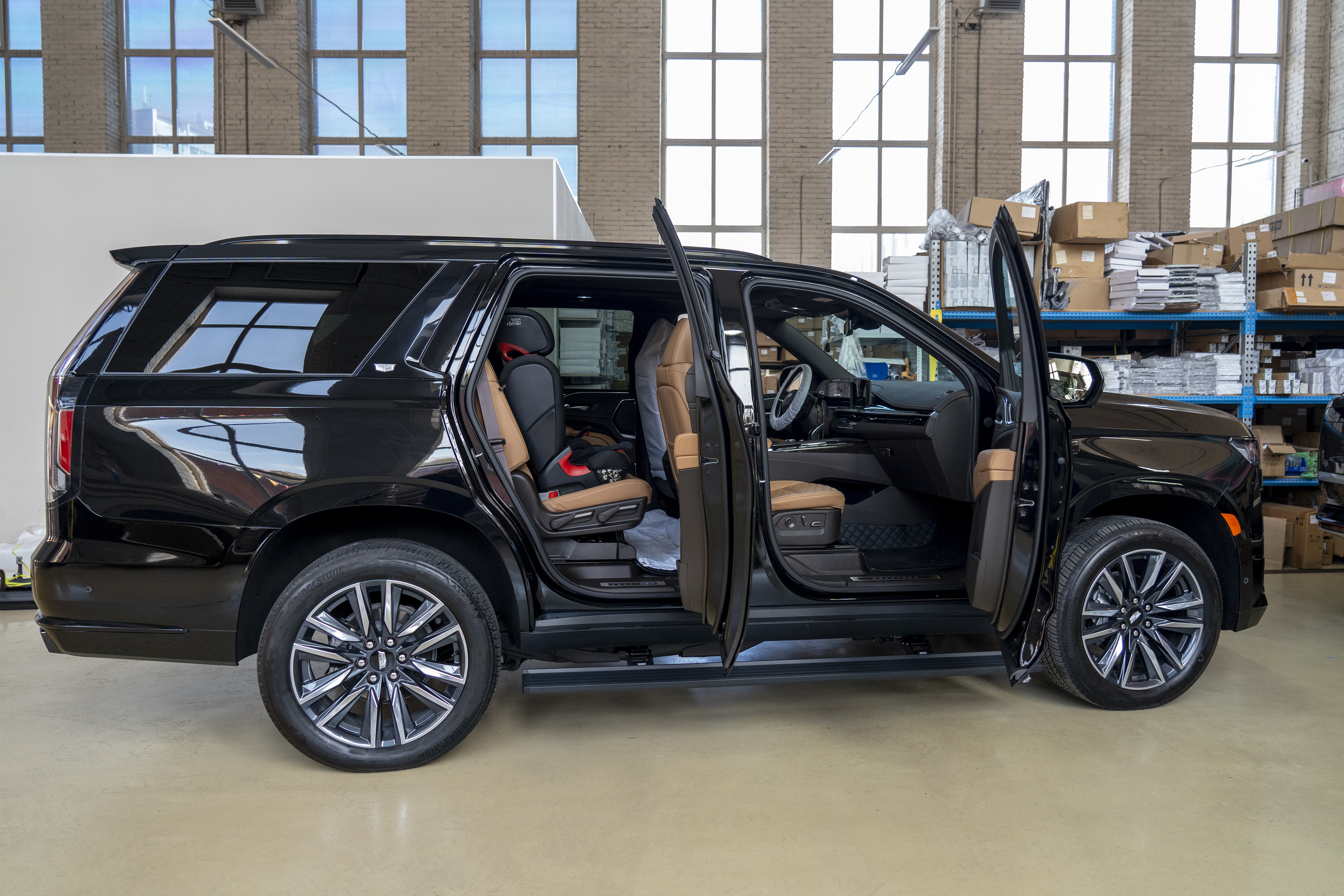 Электрические Пороги ATS для Cadillac Escalade V (2020-2024)  Без приложения