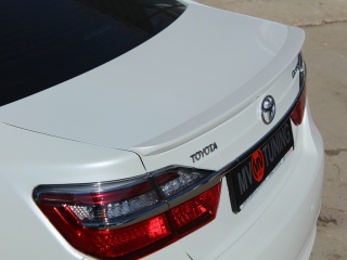 Спойлер лип Toyota Camry V 50 / 55 (2012 - 2017) + УСТАНОВОЧНЫЙ КОМПЛЕКТ