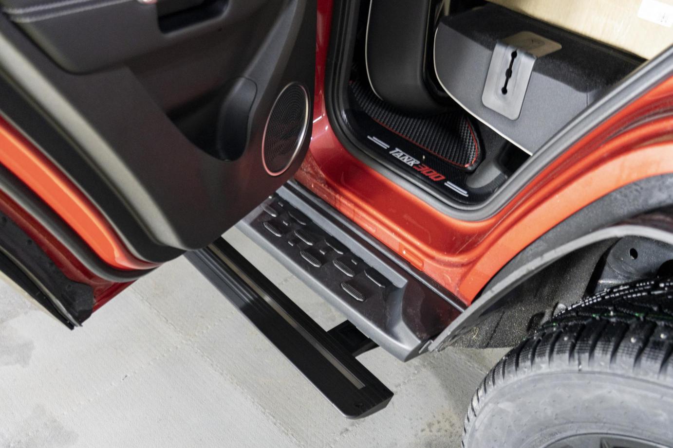 Пороги Электрические ATS для Chery Tiggo 8 Pro Hybrid