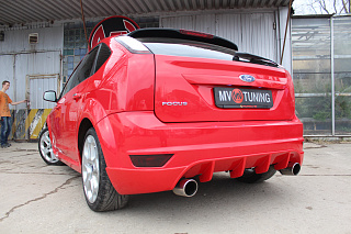 Юбка заднего бампера "Lord" Ford Focus 2 (2008-2011)