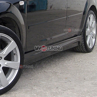 Пороги ICС (седан, хетчбек 3-5D) Ford Focus 2 (2004-2011) + УСТАНОВОЧНЫЙ КОМПЛЕКТ