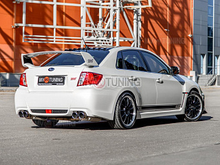 Аэродинамический рассекатель (накладка на крышу) Subaru Impreza  III GE (2007 - 2011)