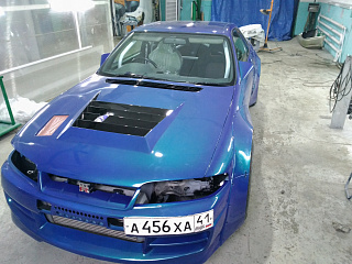 Комплект расширения кузова в стиле Rocket Bunny для Nissan Skyline R33