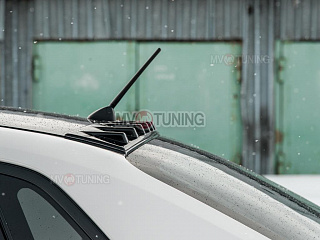 Аэродинамический рассекатель (накладка на крышу) Subaru Impreza  III GE (2007 - 2011)