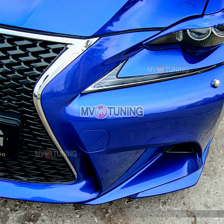 Клыки переднего бампера F-Sport Lexus IS 3(III) (2013-2016)