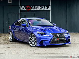 Клыки переднего бампера F-Sport Lexus IS 3(III) (2013-2016)