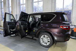 Электрические Пороги ATS для Nissan Patrol  VI (2010-2024)  Под заказ