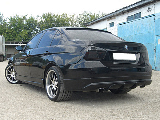 Юбка заднего бампера BMW 3 E90 (2005-2008)