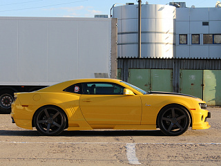 Комплект накладок на пороги(4 шт) Chevrolet Camaro SS, RS (2009-2012)