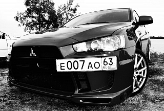 Бампер передний Extreme Mitsubishi Lancer X (2007-2016)