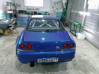 Комплект расширения кузова в стиле Rocket Bunny для Nissan Skyline R33