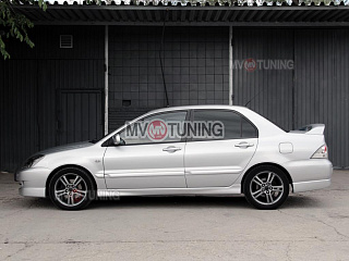 Юбка заднего бампера Sport 2.0 Mitsubishi Lancer 9 IX (2003-2009)