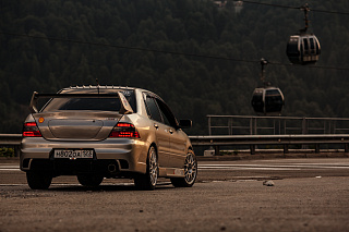 Декоративная заглушка крышки багажника в стиле EVO Mitsubishi Lancer 9 IX (2003-2009)