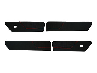 Накладки обивки двери BRM Lite Kit, Экокожа Серая строчка Нива Urban / Legend  (4 детали) 
