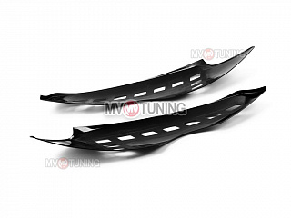 Реснички на фары Nissan Qashqai (2010-2013) + УСТАНОВОЧНЫЙ КОМПЛЕКТ