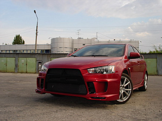 Бампер передний Extreme Mitsubishi Lancer X (2007-2016)