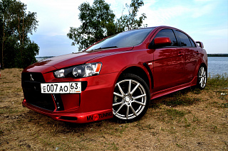 Бампер передний Extreme Mitsubishi Lancer X (2007-2016)