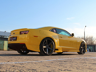 Комплект накладок на пороги(4 шт) Chevrolet Camaro SS, RS (2009-2012)