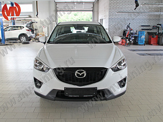 Реснички на фары var №2 Mazda CX-5 (2011-2016) + УСТАНОВОЧНЫЙ КОМПЛЕКТ