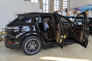 Электрические Пороги ATS для Porsche Cayenne III (2018-2024)