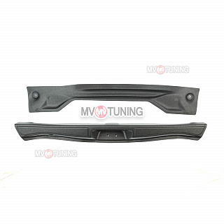 Накладки на порог багажника Рено Сандеро 2 (Renault Sandero / Stepway 2013-2022)