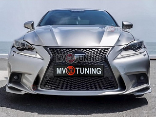 Клыки переднего бампера F-Sport Lexus IS 3(III) (2013-2016)