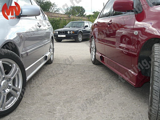 Пороги в стиле INGS Extreem Mitsubishi Lancer IX (2003-2009)