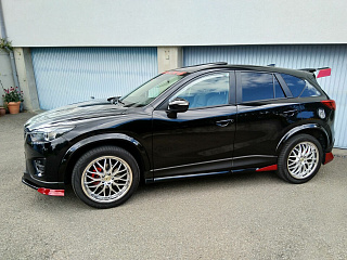 BLACK TEXTURED. Расширители колесных арок для Mazda CX-5 (крашенная в текстуру) (2011-2016)