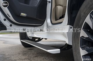 Электрические Пороги ATS для Toyota Land Cruiser LC300 (white)