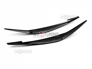 Реснички на фары(не для LED оптики) var №1 BMW X6 E71 (2008-2014) + УСТАНОВОЧНЫЙ КОМПЛЕКТ