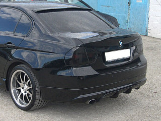 Юбка заднего бампера BMW 3 E90 (2005-2008)