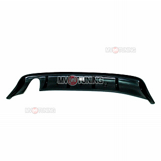 Накладка на задний бампер в стиле var №1 EVO Mitsubishi Lancer X (2007-2016)