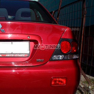 Накладки на задние фонари Mitsubishi Lancer IX (2004-2007)