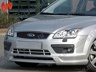 Юбка "MS" переднего бампера Ford Focus 2 (2004-2008)