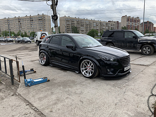 Расширители колесных арок для Mazda CX-5 (под окраску) (2011-2016)