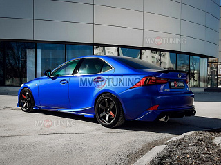 Боковые пороги(сплиттеры) к-т Lexus IS III (2013 - 2022)