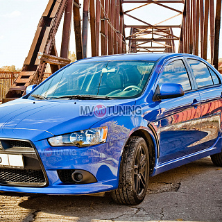 Накладки на крылья "жабры" EVO Mitsubishi Lancer X (2007-2016)