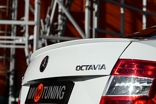 Спойлер лип Skoda Octavia III A7 (2013 - 2023) + УСТАНОВОЧНЫЙ КОМПЛЕКТ