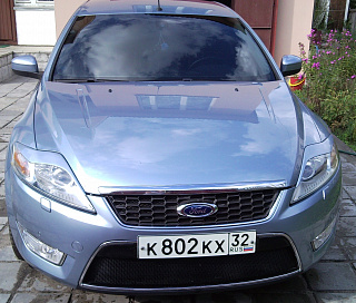 Реснички на фары Ford Mondeo 4 поколение MK IV  + УСТАНОВОЧНЫЙ КОМПЛЕКТ