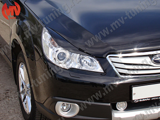 Реснички на фары Subaru Legacy (5th generation) (2009-2014) + УСТАНОВОЧНЫЙ КОМПЛЕКТ