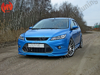 Юбка переднего бампера "Lord" Ford Focus 2 (2008-2011)