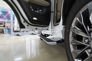 Электрические Пороги ATS для Toyota Land Cruiser LC300 (white)
