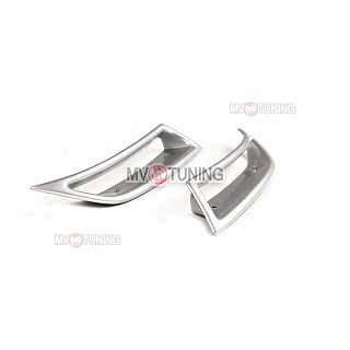 Имитация насадок глушителя Skoda Octavia Combi III A7 Унивесал (2013 - 2019) крашенные