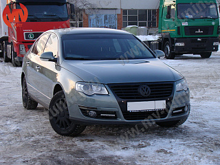 Реснички на фары VW Passat B6 (2005-2010) + УСТАНОВОЧНЫЙ КОМПЛЕКТ