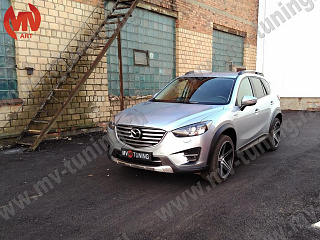 BLACK TEXTURED. Расширители колесных арок для Mazda CX-5 (крашенная в текстуру) (2011-2016)